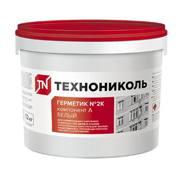 Герметик двухкомпонентный полиуретановый ТЕХНОНИКОЛЬ 2К белый